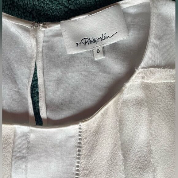 3.1 Phillip Lim White Sleeveless Blouse - Picture 5 of 7